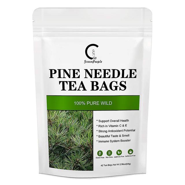 Jinzhaolai Sdp Organic Pine Needle Tea lievittää väsymystä Alentaa verenpainetta Puhdistaa L-ungs puhdistaa Ravitsee rauhoittaa hermoja Teetä 42days on Productcaster.