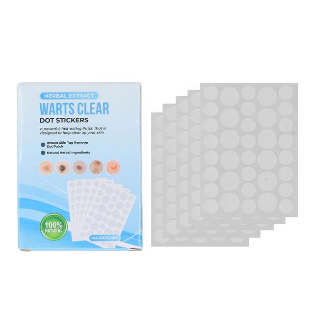 144szt Skin Tag Clear Dot Naklejki Naprawa ekstraktu ziołowego Głębokie odżywianie Skin Tag S Clear Patches on Productcaster.