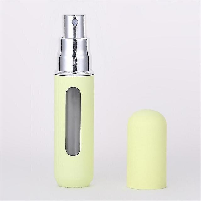 Sjioh Candy Color Bottom Filling Perfume Bottle Liquid Sub-bottling Fine Mist Spray Refillable Bottle 5ml 8ml Mini Travel Portable yellow on Productcaster.