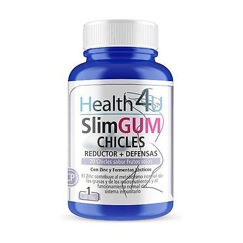 Health 4U SlimGum reducer + defenses 20 units (Red Berries) on Productcaster.