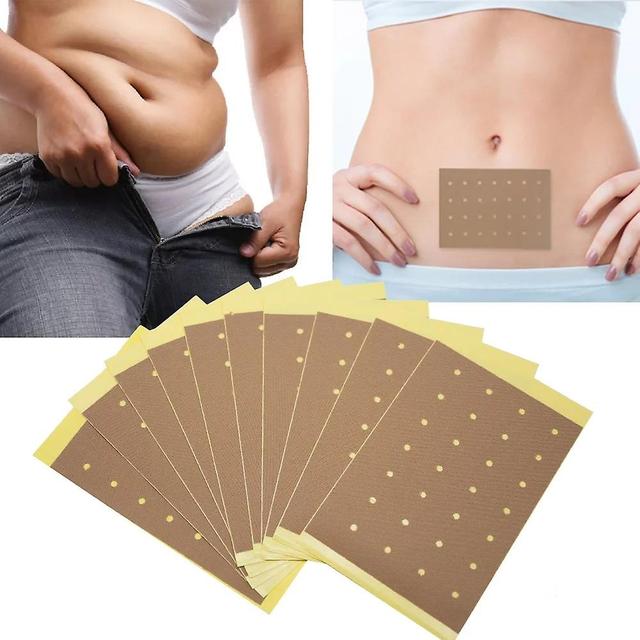 X-Tiger 10pcs Herbs for Slimming Patch Fast Burning Fat&Lose Weight Products Natural Herbs Navel Sticker Body Shaping Patches on Productcaster.