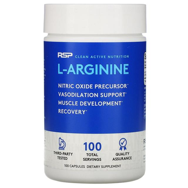 Rsp Nutrition RSP Ernæring, L-Arginin, 100 Kapsler on Productcaster.