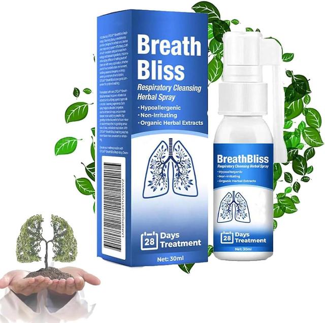 Denstyle Breathbliss Respiratory Cleansing Herbal Spray, Lung Cleansing Spray, Herbal Spray for Lung Respiratory Support 1pcs on Productcaster.