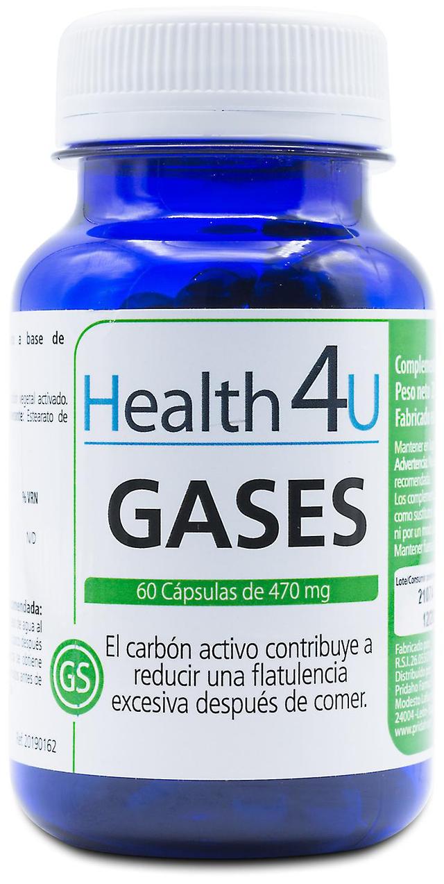 Health 4U Gases 470 mg 60 Capsules on Productcaster.