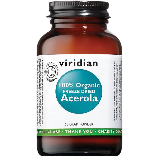 Viridian 100% Bio acerola 50g on Productcaster.