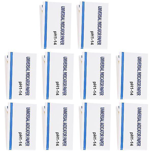 Beyamis 10 Set/800pcs Precise Ph Test Paper 1-14 Accurate Acid-base Testing Strip on Productcaster.