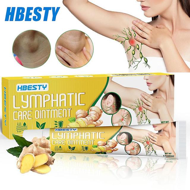 1/2 stuks Lymfatische Zorg Crème Zalf Anti-zwelling Detox Voor Nek Lymfe Oksel 1Pc on Productcaster.