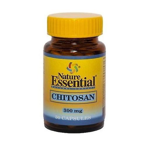 Nature Essential Chitosan 50 capsules of 300mg on Productcaster.