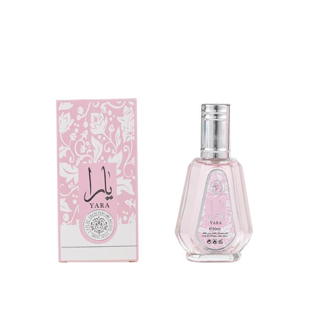 Lattafa Yara perfume Middle East Arabian Tobacco Amber 50ml perfume Pink on Productcaster.