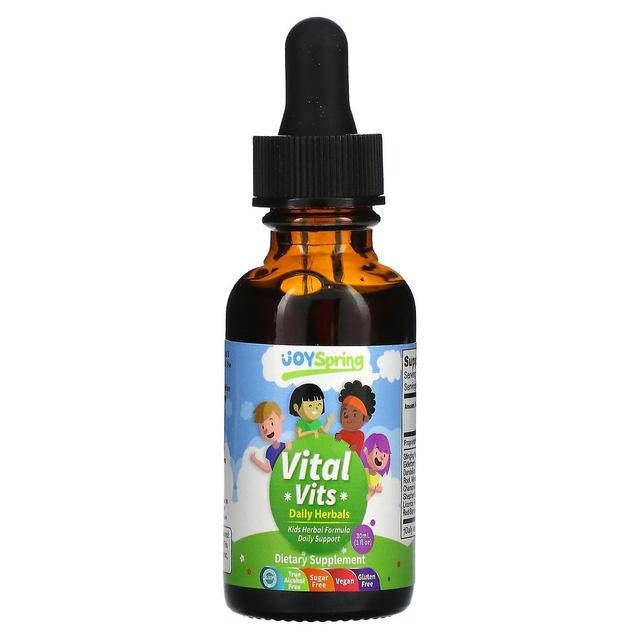 JoySpring, Vital Vits, Hierbas diarias, 30 ml (1 oz. líq.) on Productcaster.