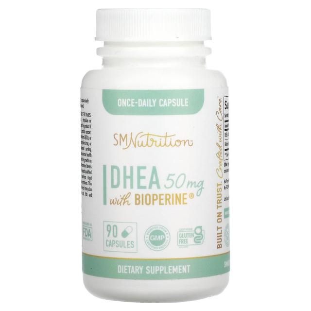 SMNutrition, DHEA com Bioperine , 50 mg , 90 Cápsulas on Productcaster.