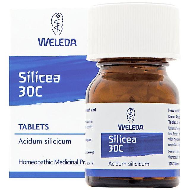 Weleda, Silicea 30c, 125 tablettia on Productcaster.