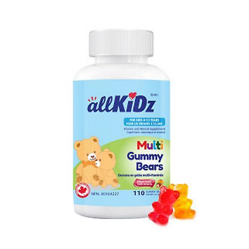 Allkidz Naturals Inc. Allkidz Naturals Inc. Multi Gummy Bears, 110 Count on Productcaster.