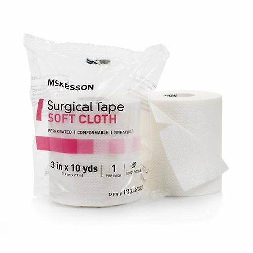 McKesson Medical Tape Cloth 3 Inch X 10 Yard White NonSterile, Count of 1 (Pack of 1) on Productcaster.