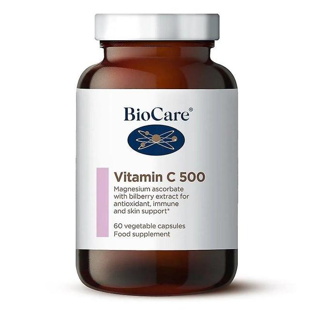 BioCare Vitamin C 500mg Vegicaps 60 (17260) on Productcaster.