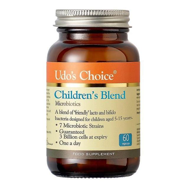 Udos Choice Udo's Choice Junior Blend Microbiotics Vegicaps 60 (FMD038) on Productcaster.