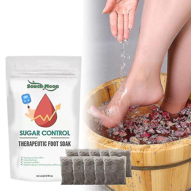 10pcs Herbal Detox & Shaping Cleansing Foot Soak, Leg Slimming Foot Bath, Wormwood Foot Bath, Ginger Foot Bath Bag on Productcaster.