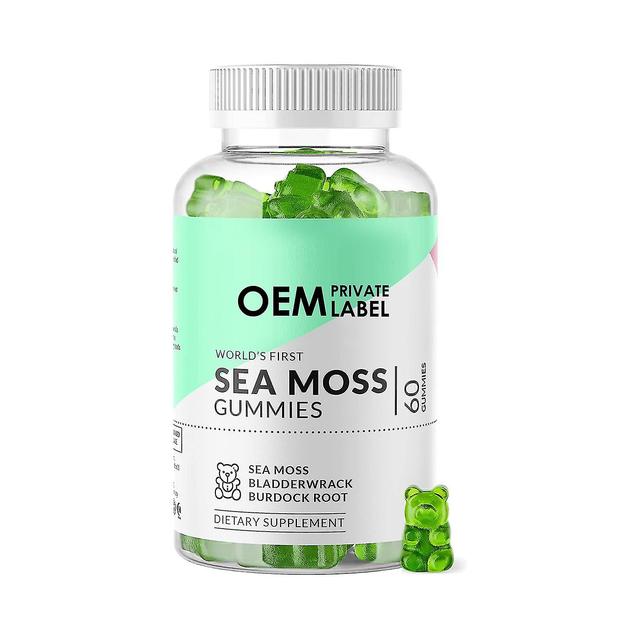 Seaweed Gummies Vegan - Superfood Wild Seaweed Gummies Vitamiinit keto detoxiin, immuunijärjestelmään ja kilpirauhasen tukeen - Irish Moss, Bladder... on Productcaster.