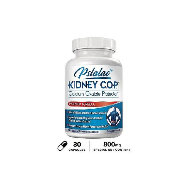 Eccpp Kidney Cop Calcium Oxalate Protectant Helps Stop Stone Recurrence Calcium Oxalate Crystal Kidney Support Premium Formula 30 Capsules on Productcaster.