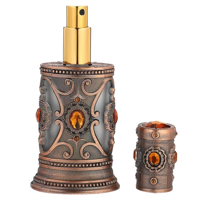 Tinksky 15ml Retro Essential Oil Spray Bottle Exquisite Antique Perfume Bottle 14x6.5cm on Productcaster.