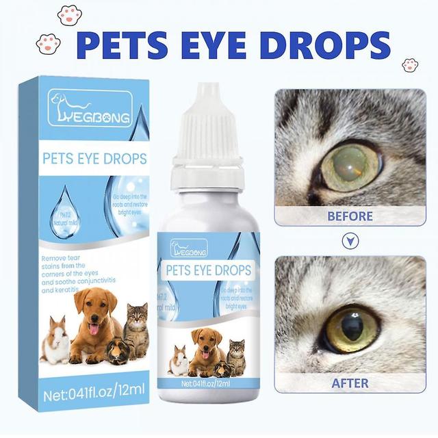 Drops For Advanced Lanosterol Therapeutic Eye Lubricating Drop For Dog & Cats | Improve Vision , Health & Dryness, Relief In Animals 10ml LWW A on Productcaster.