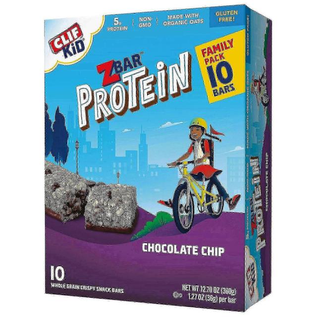 Clif Bar Clif kid zbar organic chocolate chip snack energy bars, 10 ea on Productcaster.