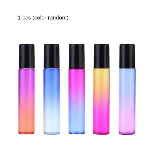 10ml Gradient Color Glass Roll On Bottles Perfume Bottle Roller Essential Oil Bottle Perfume Refillable Bottles For Cosmetics random color on Productcaster.