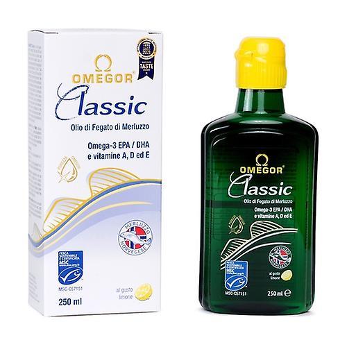 Uga Nutraceuticals Omegor classic cod liver oil 250 ml (Lemon) on Productcaster.