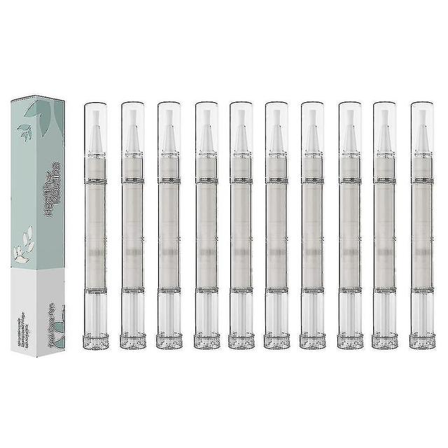 10pcs Healthroutinenail Care Pen Cosmetic Nail Fungus Treatment Quick Intensive For Nails With Aloe Vera Tea Tree Oil_bd on Productcaster.