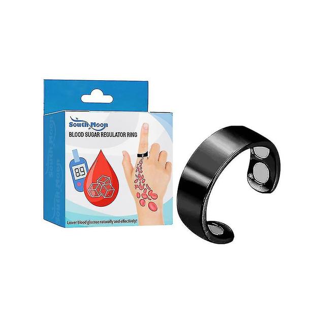 Blood sugar control ring relieve diabetes anti hypertension stabilize blood sugar balance magnetic therapy sugar regulator ring on Productcaster.