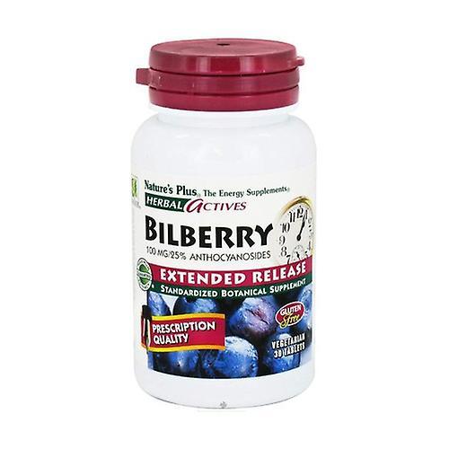 Nature's Plus Blueberry (Bilberry) 30 tablets on Productcaster.