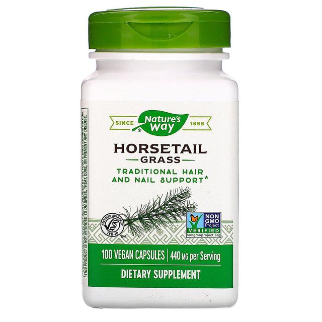 Nature's Way, Horsetail Grass, 440 mg, 100 Vegan Capsule on Productcaster.