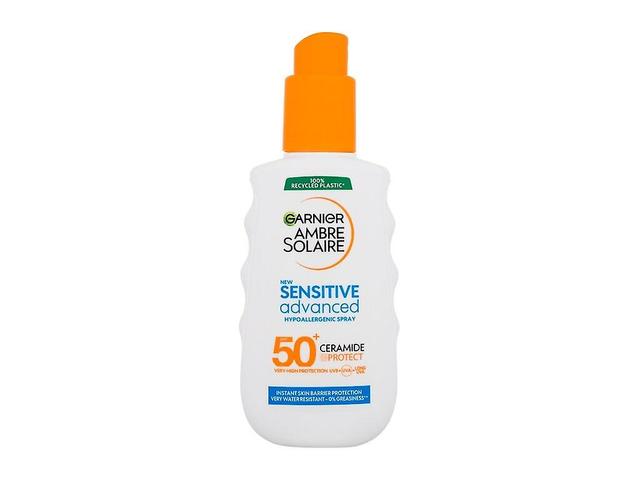 Garnier - Ambre Solaire Sensitive Zaawansowany hipoalergiczny spray SPF50+ - Unisex, 150 ml on Productcaster.