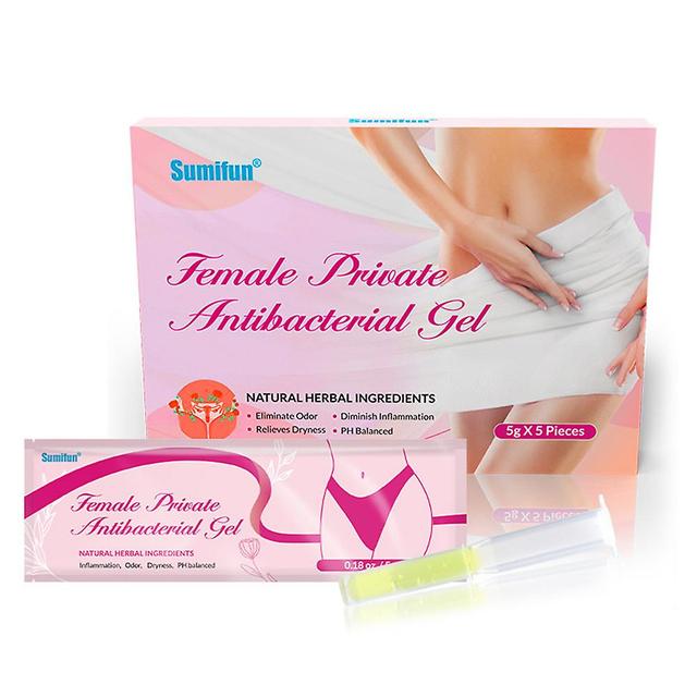 Shakub Female Private Antibacterial Gel Cream Dermatitis Eczema Antibacterial Natural Herbal Ointment 5g 2PCS on Productcaster.