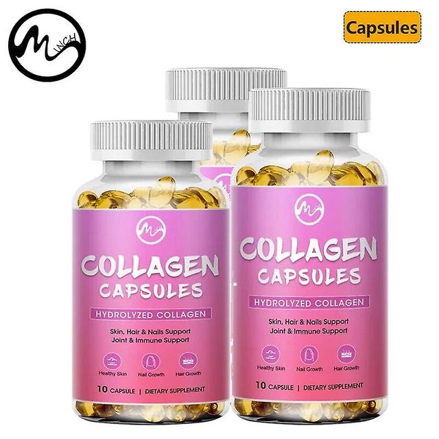 Collagen with Vitamin C Reduce Skin Supports Joints Hydrolyzed Peptides Supplement Adults Health Care Vitamin E CapsulesTIB TIB . 120 pcs on Productcaster.