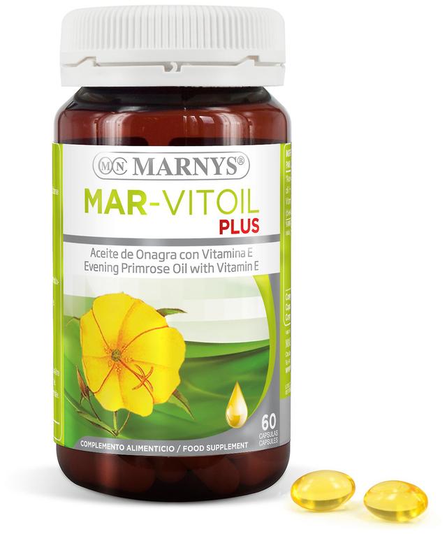 Marny's Marnys Mar-Vitoil Plus Olie 60 kapsler x 1050 mg on Productcaster.