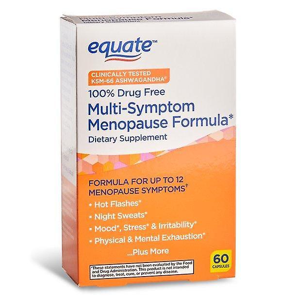 Equate wieloobjawowy suplement formuły menopauzy, liczba 60 on Productcaster.