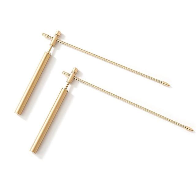 1pair Copper Dragon Seeking Dowsing Rod Outdoor Energy Water Witching on Productcaster.