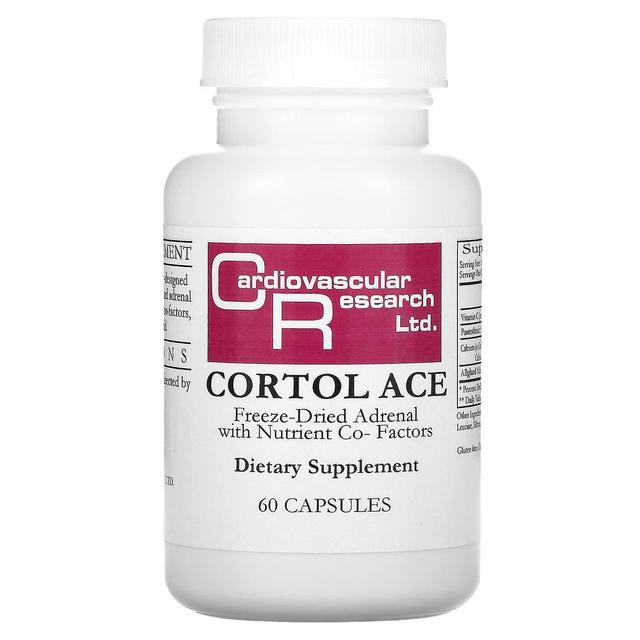 Cardiovascular Research Ltd. Cardiovascular Research Ltd., Cortol Ace, 60 Capsules on Productcaster.