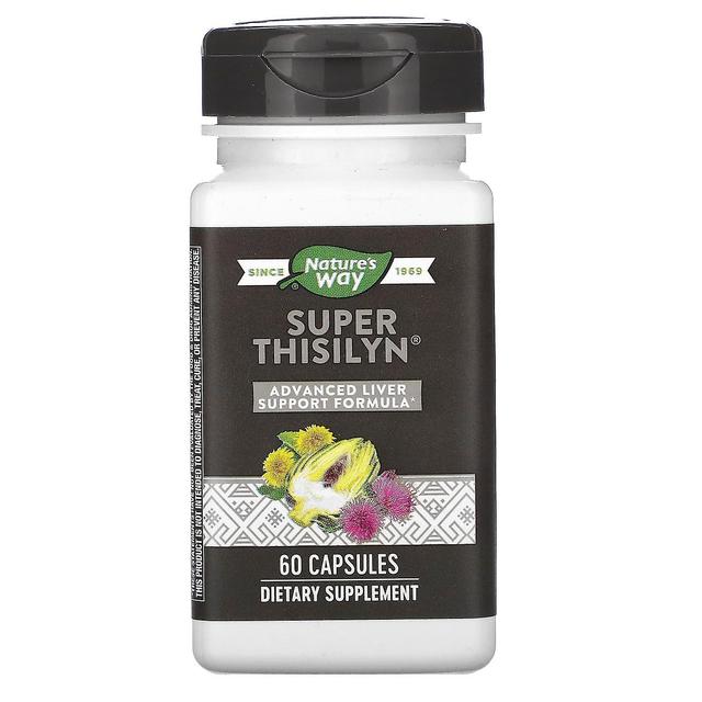 Nature's Way, Super Thisilyn, Advanced Liver Support Formula, 60 kapselia on Productcaster.