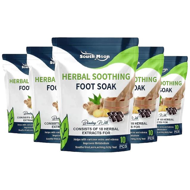 Herbal Detox &Shaping Cleansing Foot Soak Beads Herbal Soothing Foot Soak Deep Clean Foot Bath Bag besteht aus 18 Kräuterextrakten für verbessert M... on Productcaster.