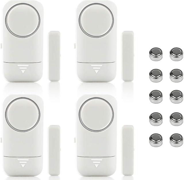 Hycy 4pcs alarme de porte et fentre capteur sans fil magntique pour systme de scurit maison scurit enfants - Anti-intrusión Anti-vol contre cambrio... on Productcaster.