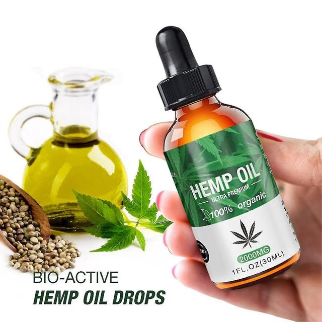 30ml Premium 50% Strong Strength Seed Extract Oil 2500mg Organic Herbs Drop Kit Kit on Productcaster.