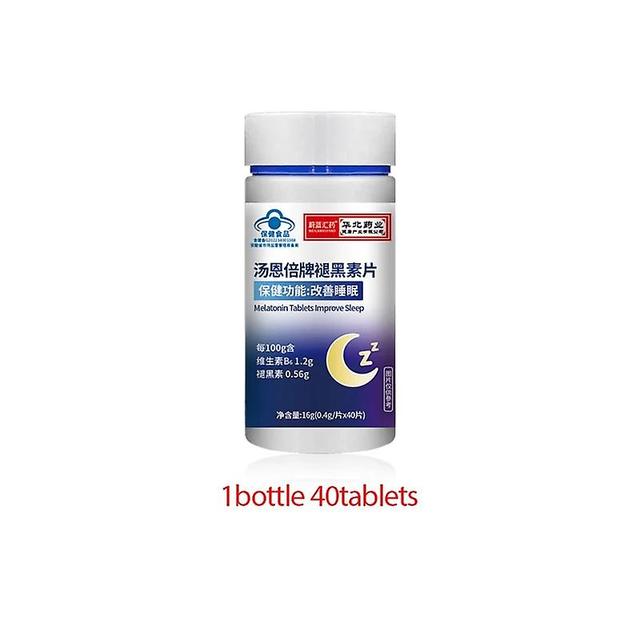 Tib Melatonin-Tabletten Vitamin-B6-Präparate für Erwachsene Linderung von Schlaflosigkeit helfen, die Schlafqualität zu verbessern Gesunder Tiefsch... on Productcaster.