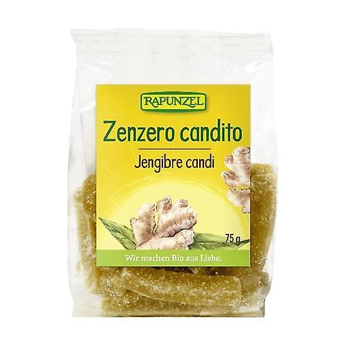 Rapunzel Organic ginger candy with sugar 75 g on Productcaster.