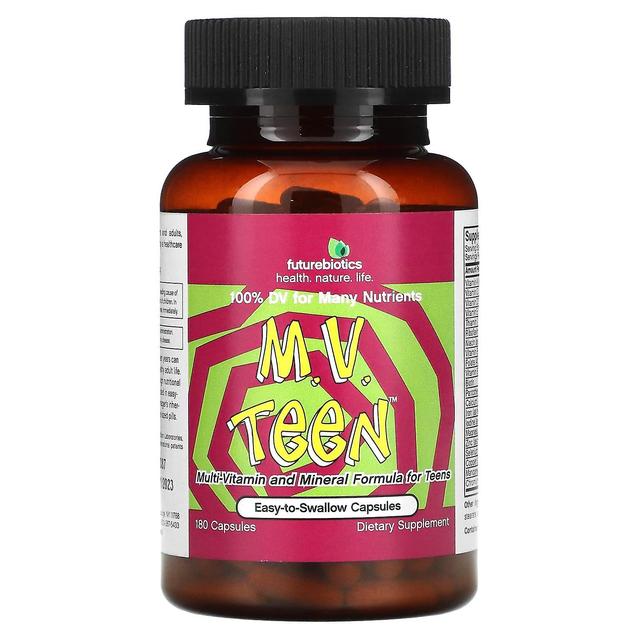 FutureBiotics, M.V. Teen, 180 Capsules on Productcaster.