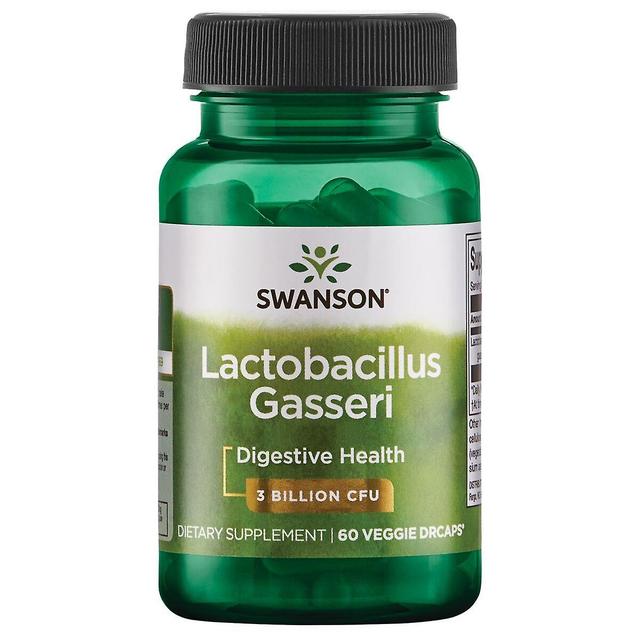 Swanson Lactobacillus Gasseri 3 Billion CFU 60 Vegetarian DrCapsules on Productcaster.