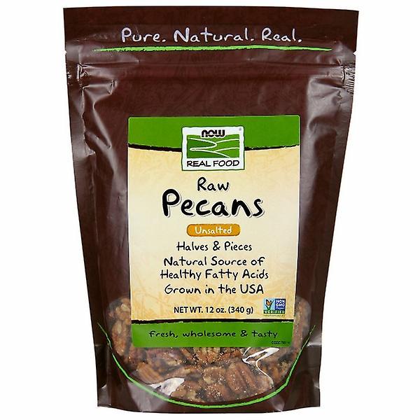 Now Foods Pecans Halves and Pieces Raw, 12 oz (Pack of 1) on Productcaster.