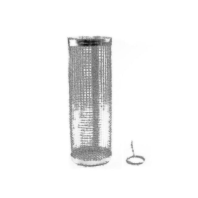 Tragbarer rollender Grillkorb BBQ Net Tube Edelstahl-BBQ-Zylinder Geeignet für alle Arten von on Productcaster.