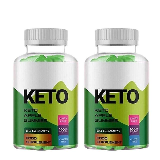 2 flessen actieve Keto Acv Gummies 1000 mg appelciderazijn 60 gummy's on Productcaster.